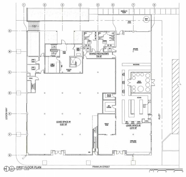 1st Floor Plan - Franklin Lofts