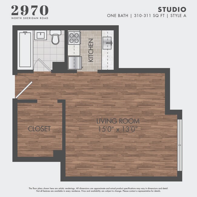 Floorplan - 2970 N Sheridan