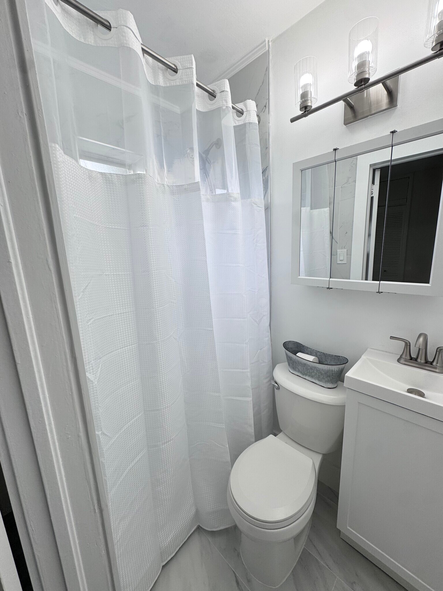 Bathroom with shower - 1030 Superior St
