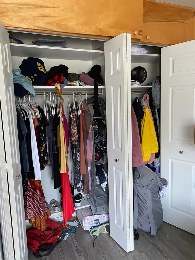 Closet in bedroom - 1506 Geddes Ave