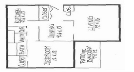 1BR/1BA - Lomenacque Apartments