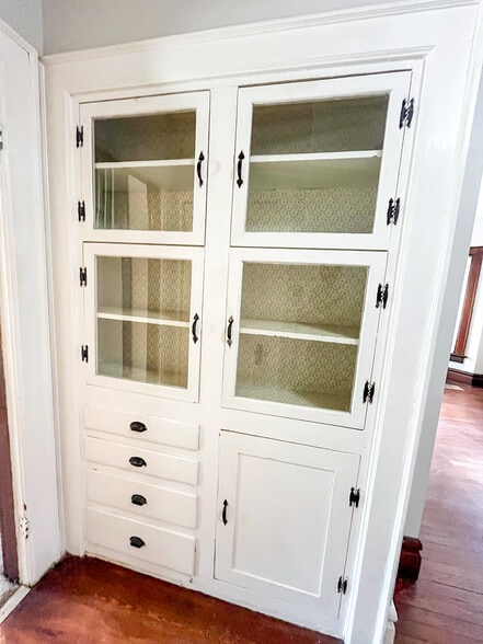 Built-in kitchen storage - 218 E Patterson Ave