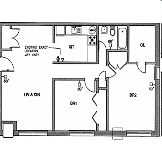 2BR/1BA - Cedar Heights