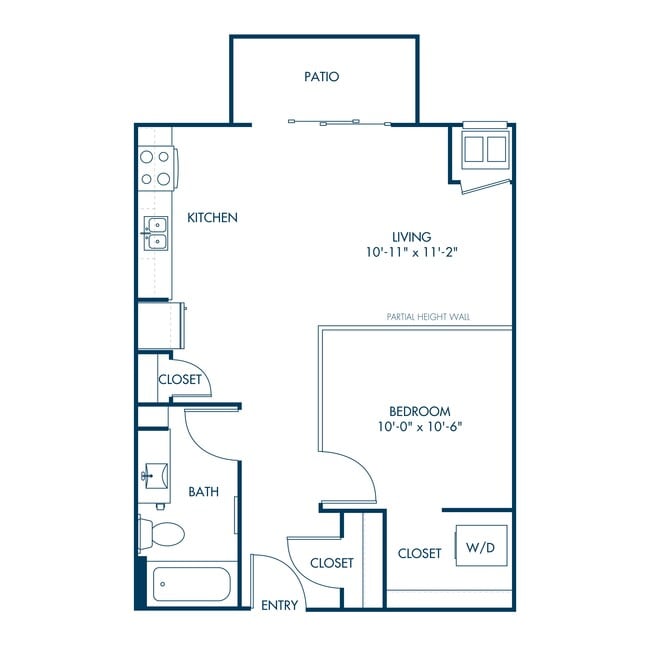 Floorplan - Parker Station Flats