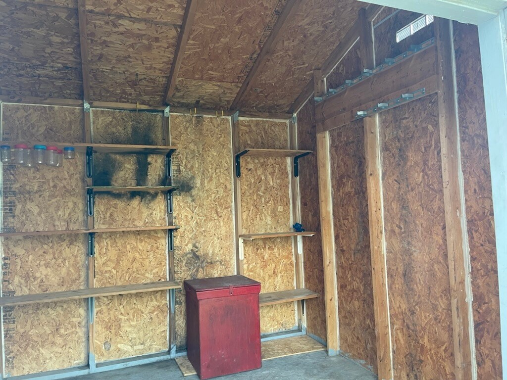 Inside Storage Shed - 2718 19th Ave N