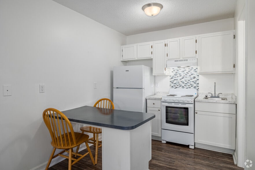 Studio - 1BR, 1BA - 382SF - Kitchen - Summer Pointe Apartment Homes