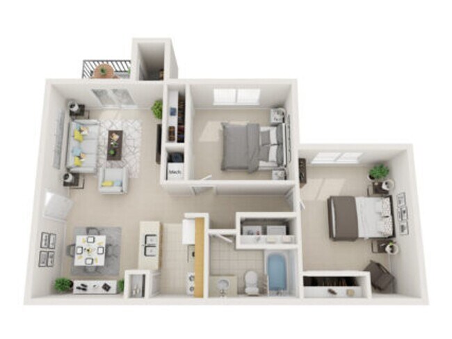 Floorplan - Arbor Ridge Apartments