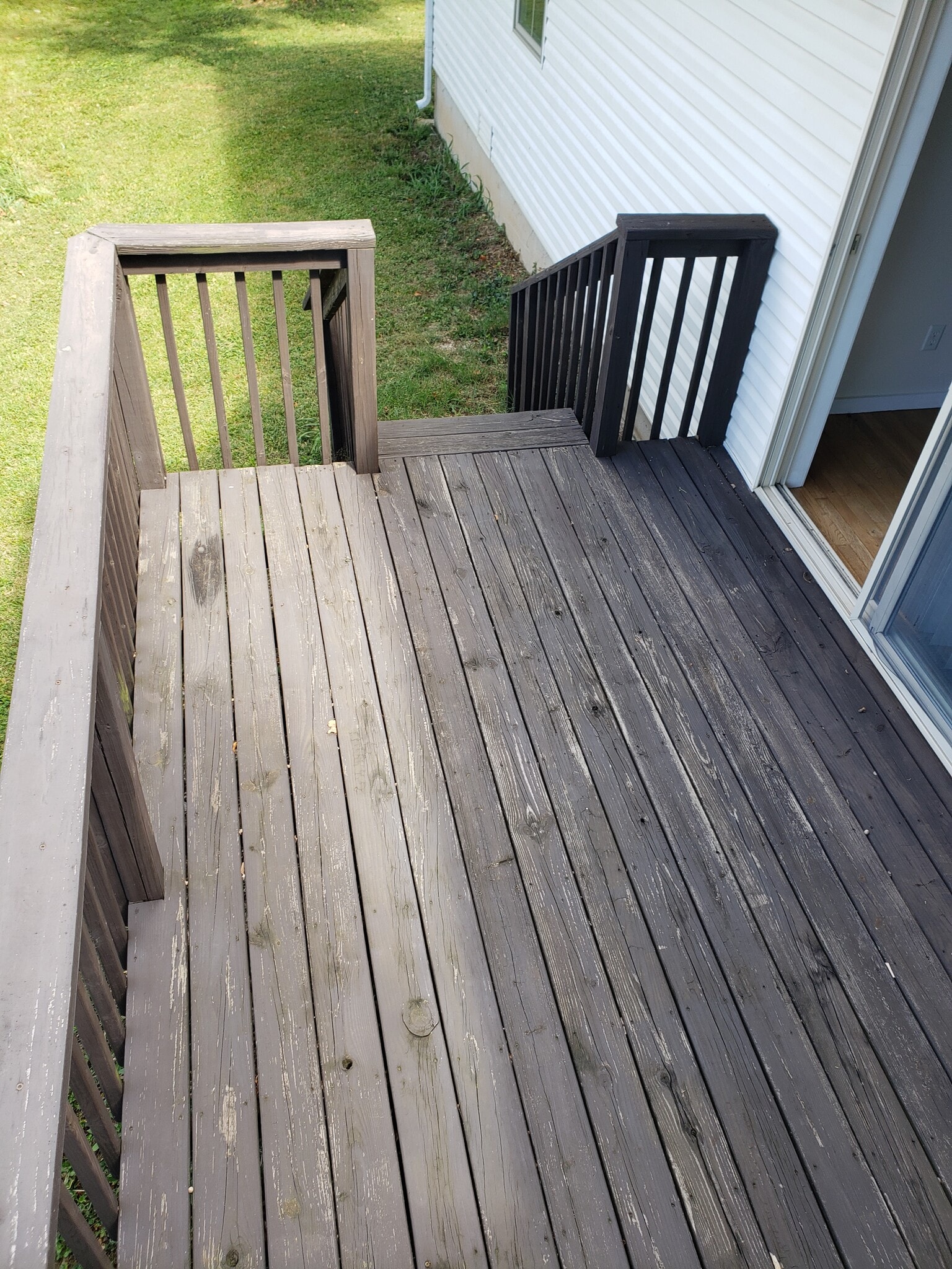 Raised side deck off the back entry - 2977 West Village Lane
