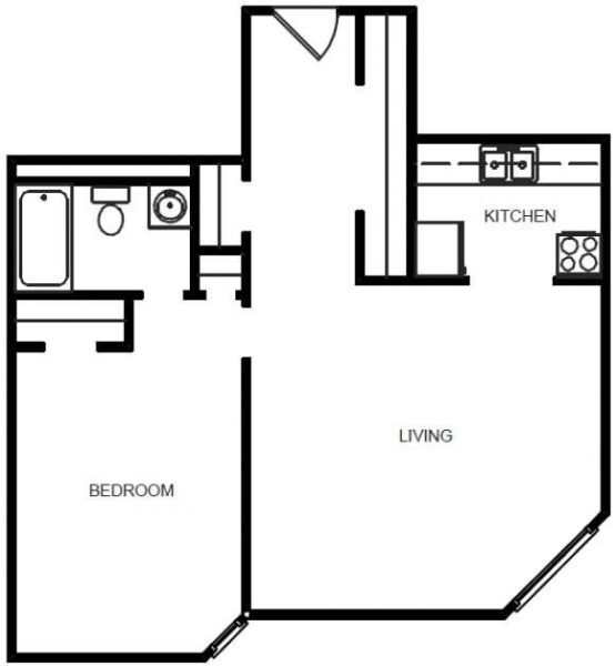 Floorplan - John Knox Towers - SENIOR COMMUNITY