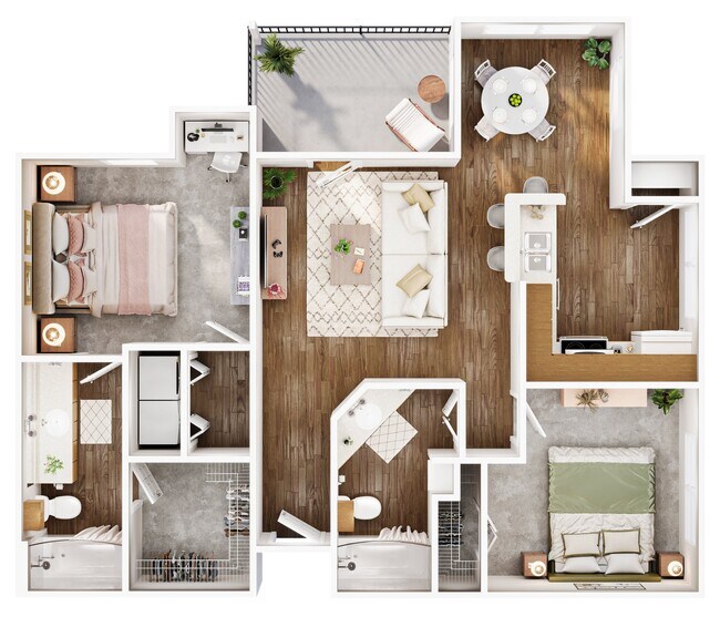 Floorplan - Waters at Bluff Springs