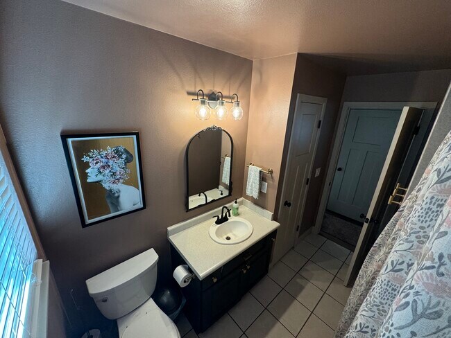 Upstairs bathroom - 8717 S Royal Crest Dr