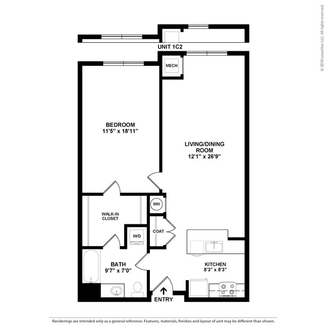 Floorplan - Snowden Creek Apartments, 62+