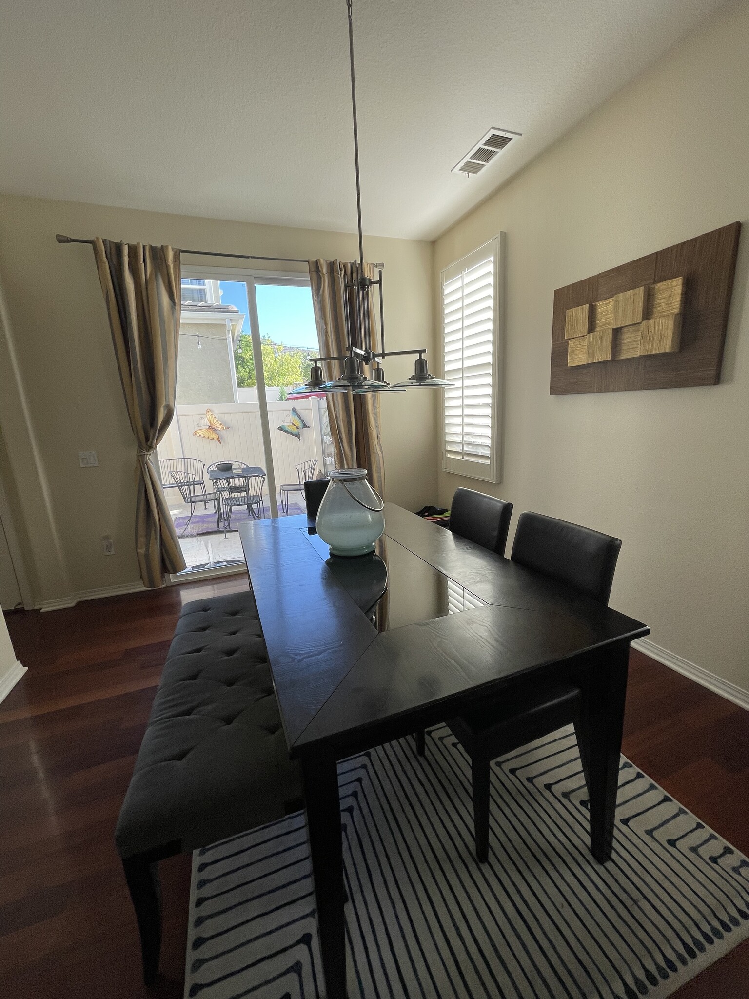 Dining area with access to backyard - 26019 Brinton Plz