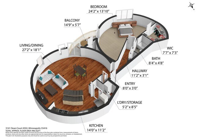 Building Photo - 3141 Dean Court #502