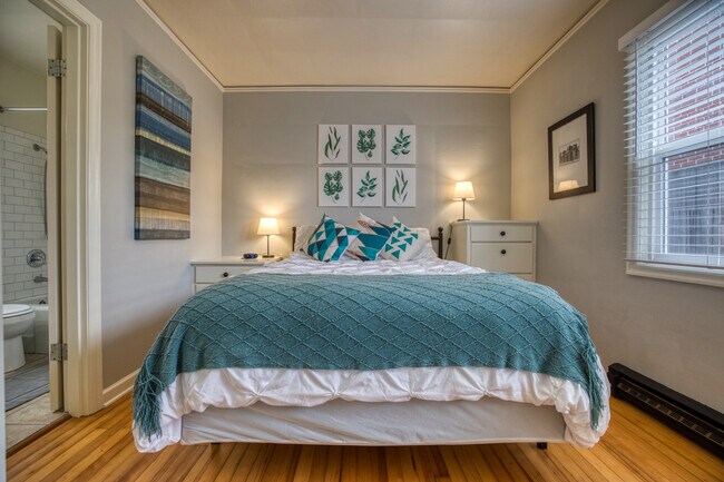 Built-in drawers in bedroom - 311 W 29th St.