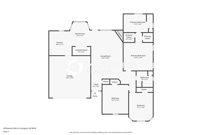 Building Photo - 3 Bedroom Pet-Friendly Home in Covington, GA with Main Street Renewal