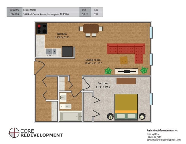 Floorplan - Senate Manor