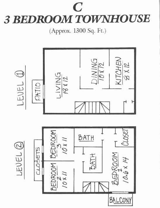 Floorplan - Lomenacque Apartments