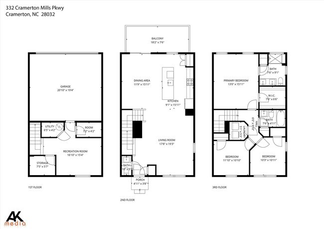 Building Photo - Like new 3-bed, 2.5 bath townhome in Cramerton Mills Parkway!