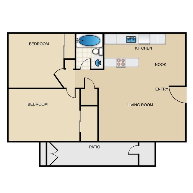 Floorplan - Shadow Ridge Apartment Homes