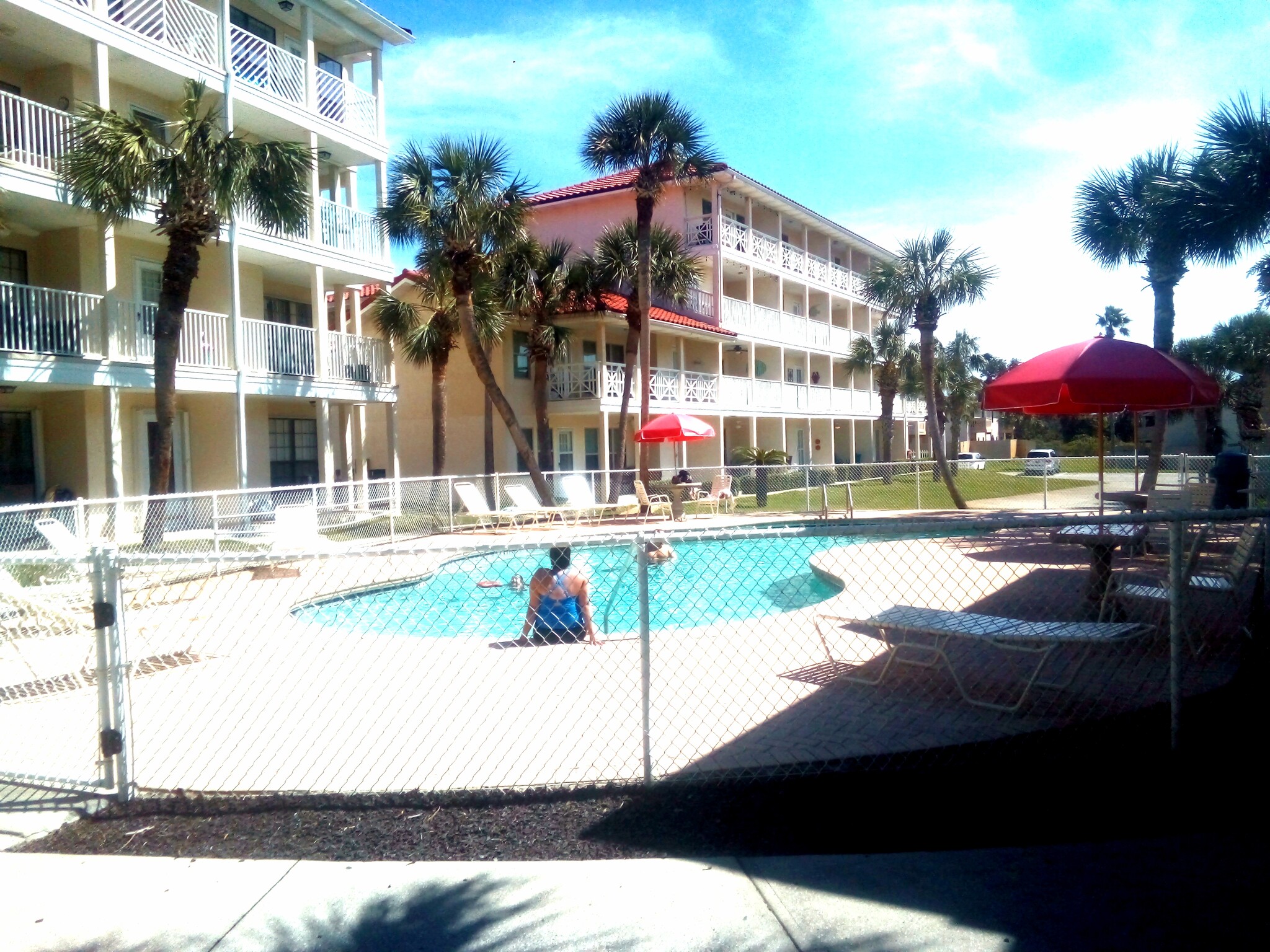 1 of 5 pools plus a hot tub - 17462 Front Beach Rd