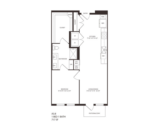 Floorplan - The Boheme