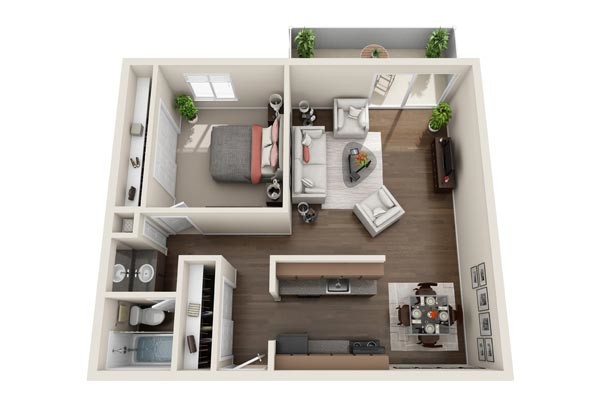 Floorplan - 4600 E Kentucky