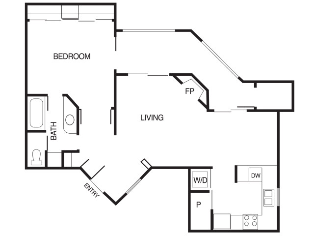 Floorplan - Country Brook Apartments