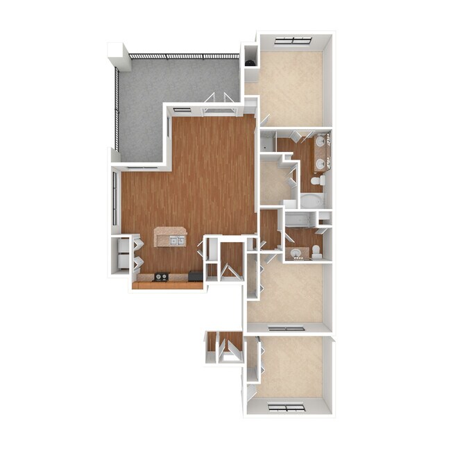 Onion Creek Luxury Apartments 10701 S IH 35 Austin TX 78747