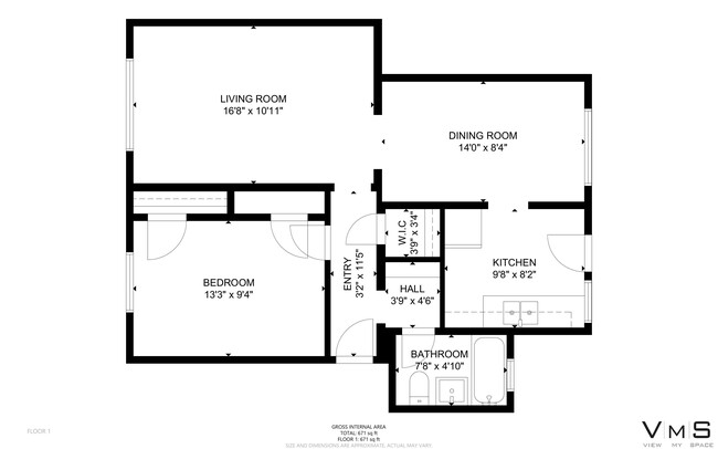 Floorplan - 7800 S Prairie