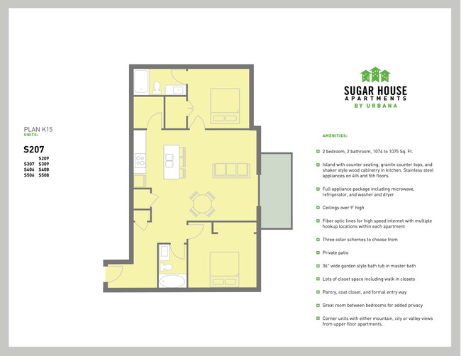 Floorplan - Sugar House Apartments By Urbana