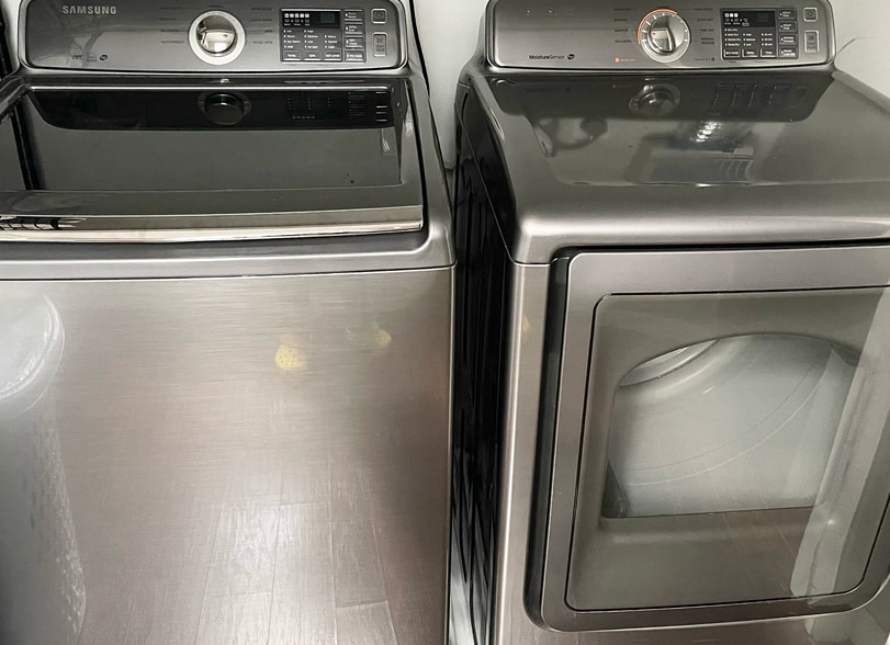 Washer and Dryer shared area - 2206 E Fayette St