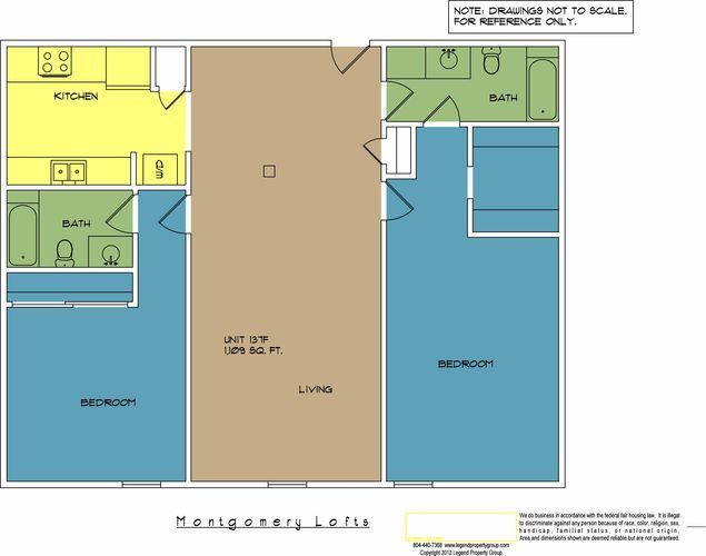 Floorplan - Montgomery Lofts on Main