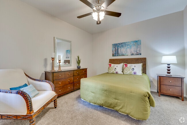 2BR, 2BA - 1,150SF - Second Bedroom - Ventana Apartments