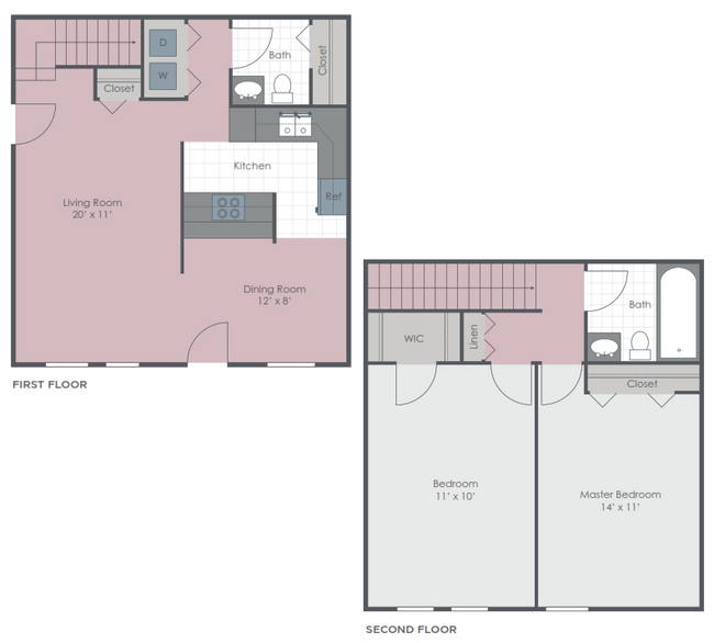 Floorplan - Olde Towne Apartments