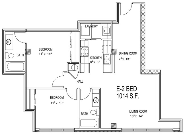 Floorplan - 707 North