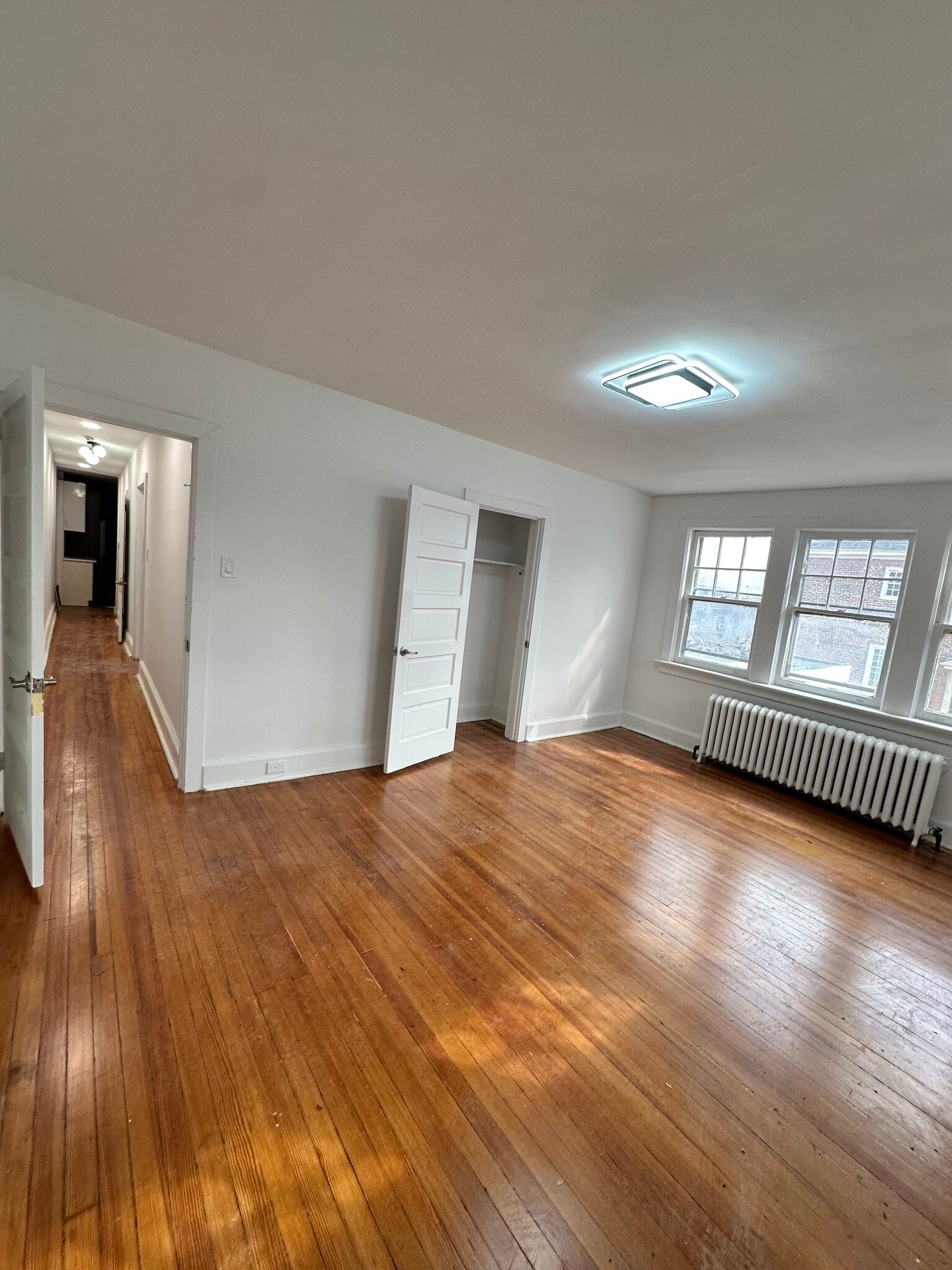 Bedrooms with original wood floors, LARGE walk in closets. - 328 High St