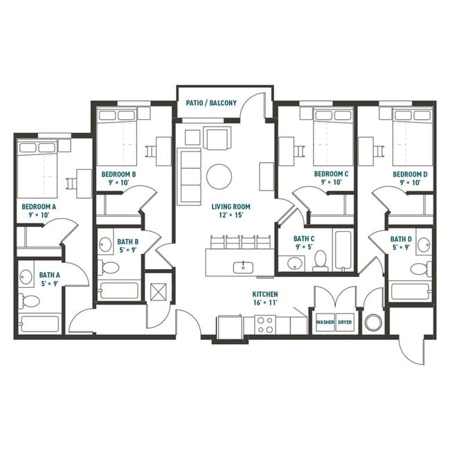 Voyager 4x4 1345 - Northside Apartments