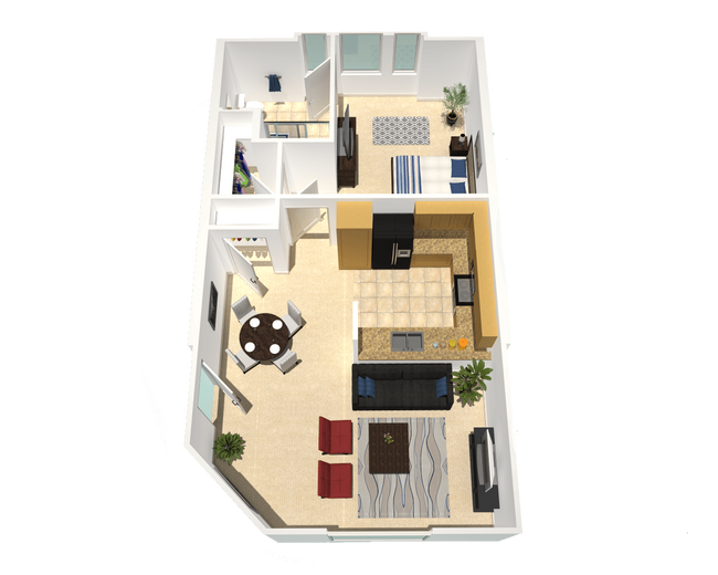 Floorplan - Toscana Apartments