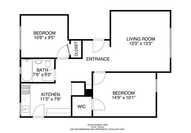 Building Photo - Convenient, Sunny 2 Bedroom Apartment in S...