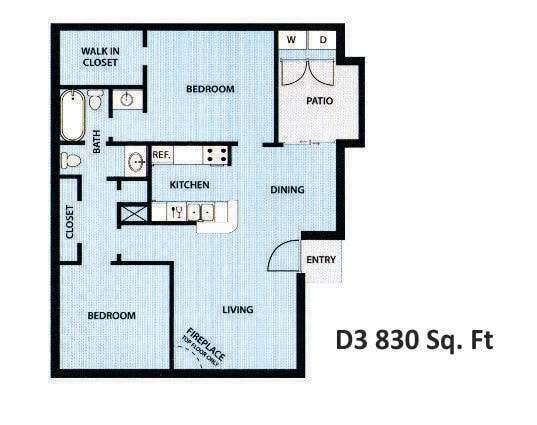 Floorplan - Falls of Wilcrest