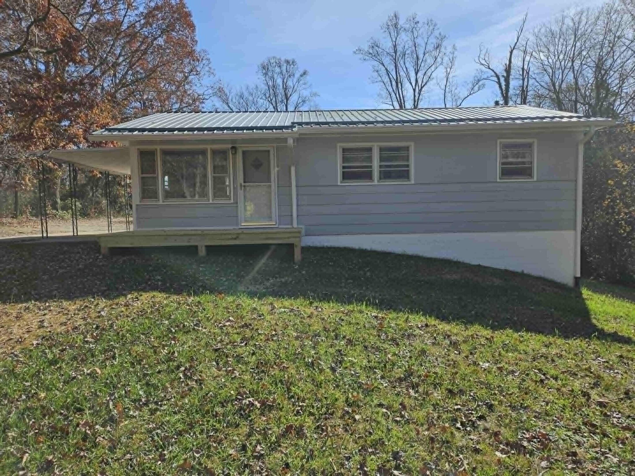 Side Patio View - 110 McKinney Rd