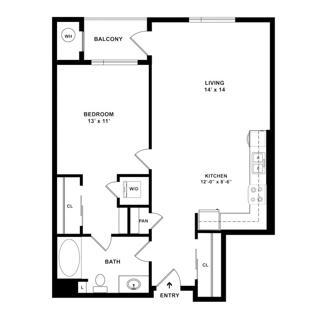 Floorplan - sunset + vine
