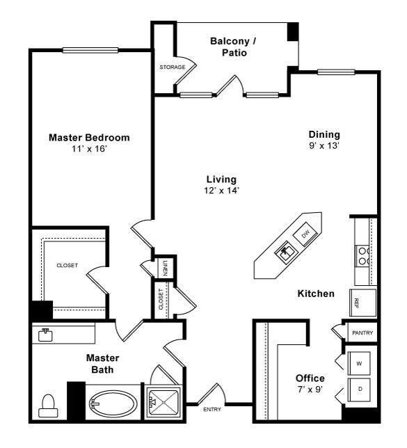 Floorplan - Allegro at Jack London Square