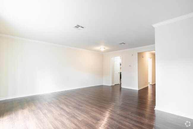 2BR, 1.5BA - Living Room - Camelot Apartments