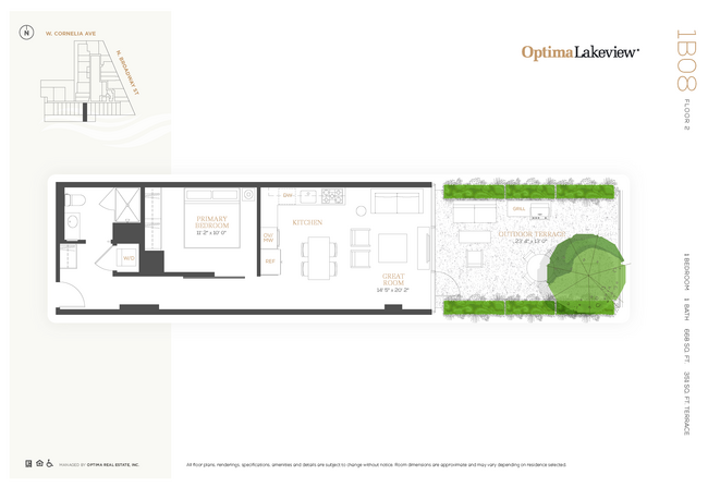 Floorplan - Optima Lakeview