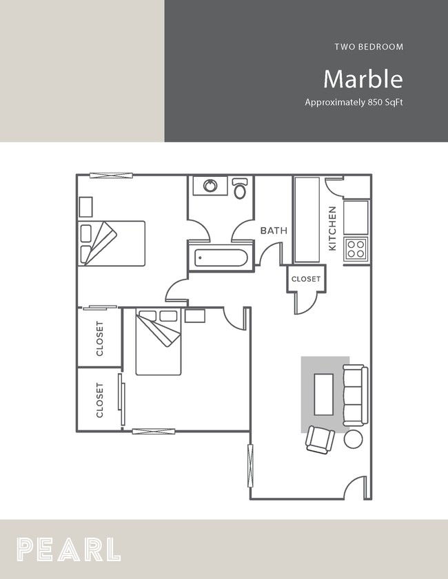 Floorplan - Pearl Apartments