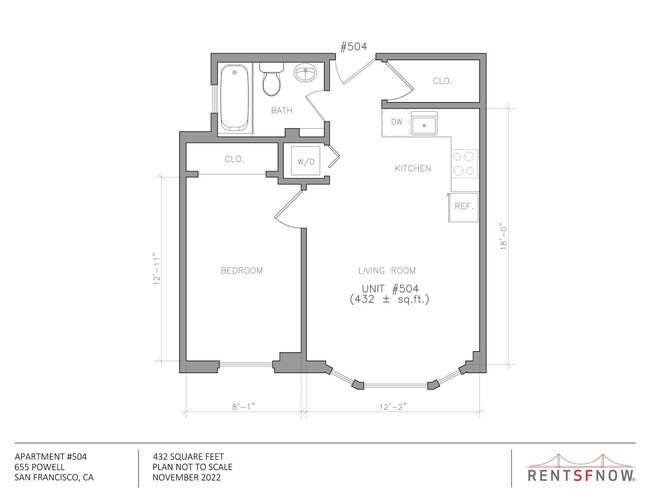 Floorplan - 655 Powell