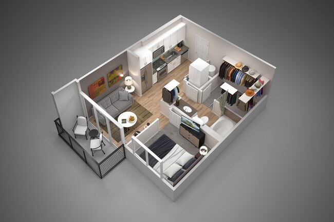 Floorplan - The Halsten at Chauncey Lane
