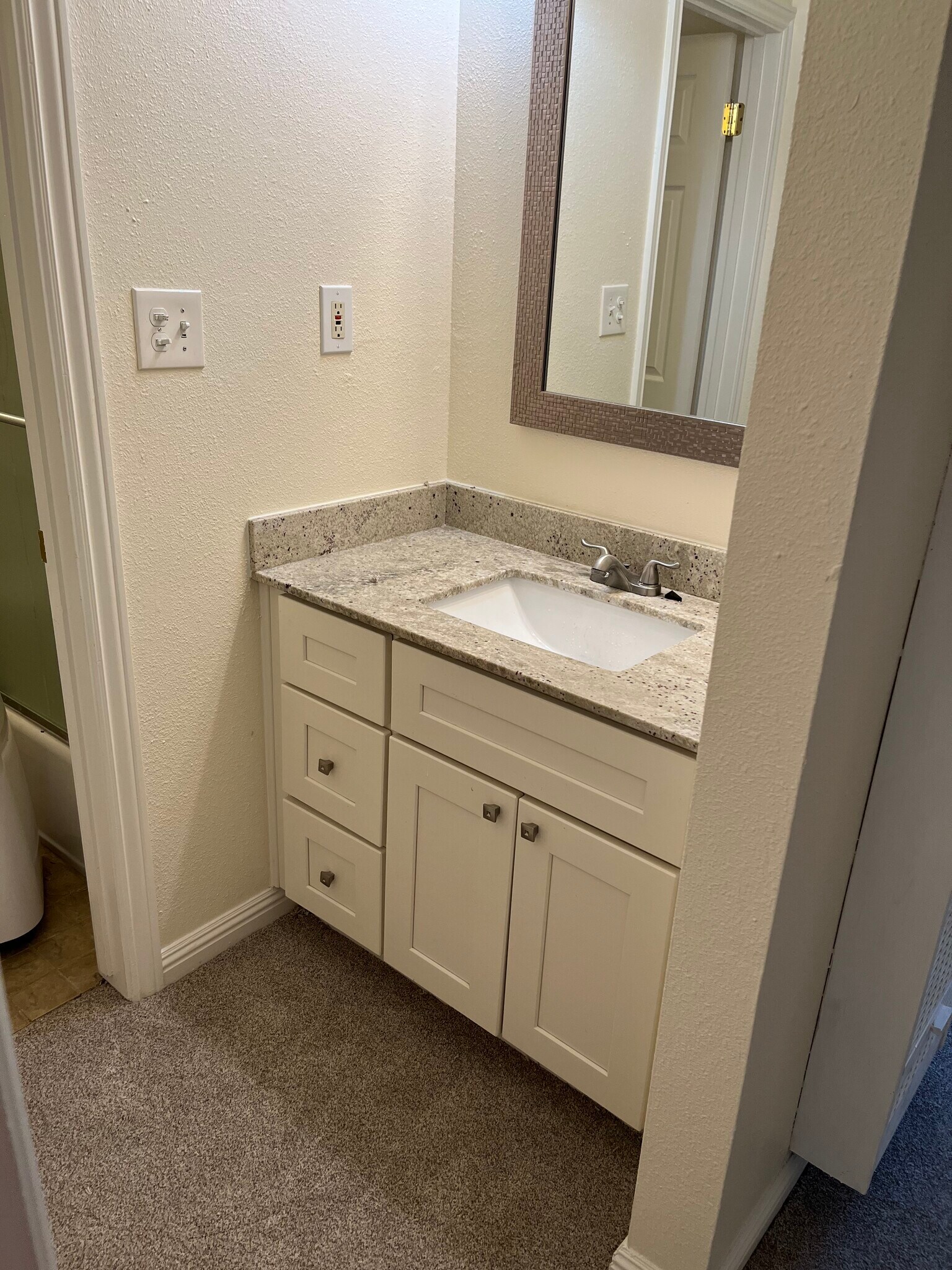 Upstairs master bath vanity - 1919 Ygnacio Valley Rd
